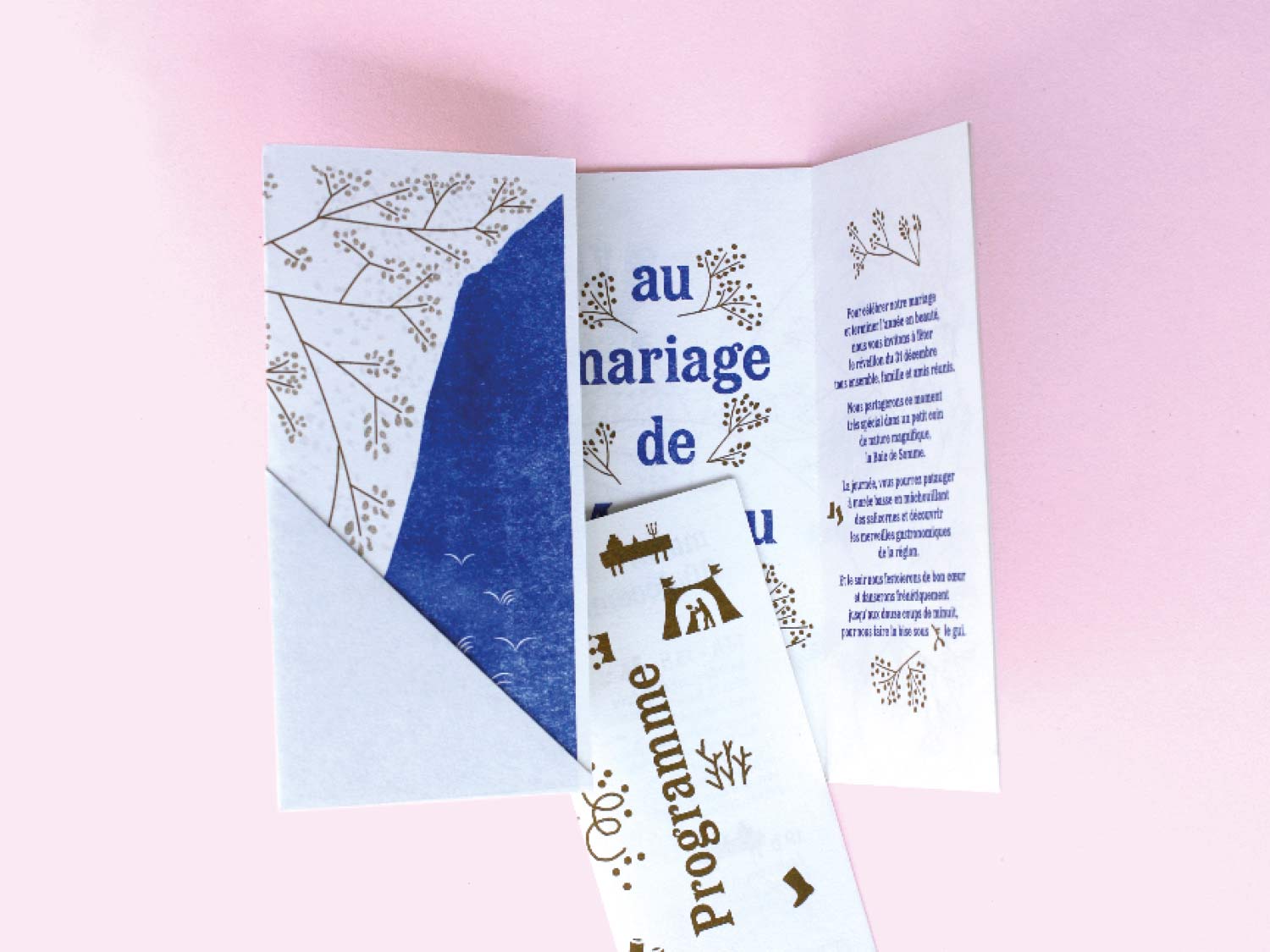 Faire-part de mariage