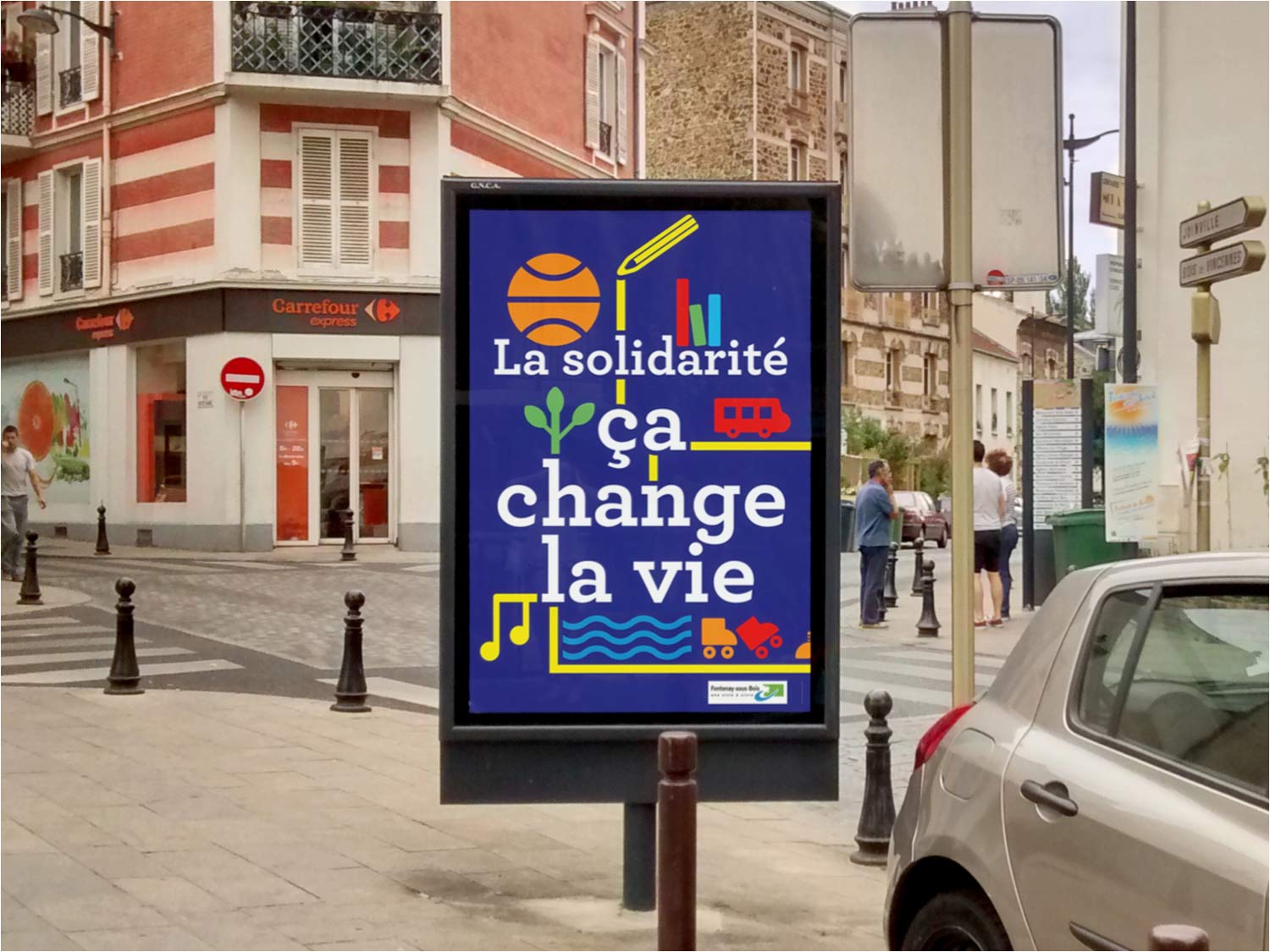 Pass solidaire 2015, affiche