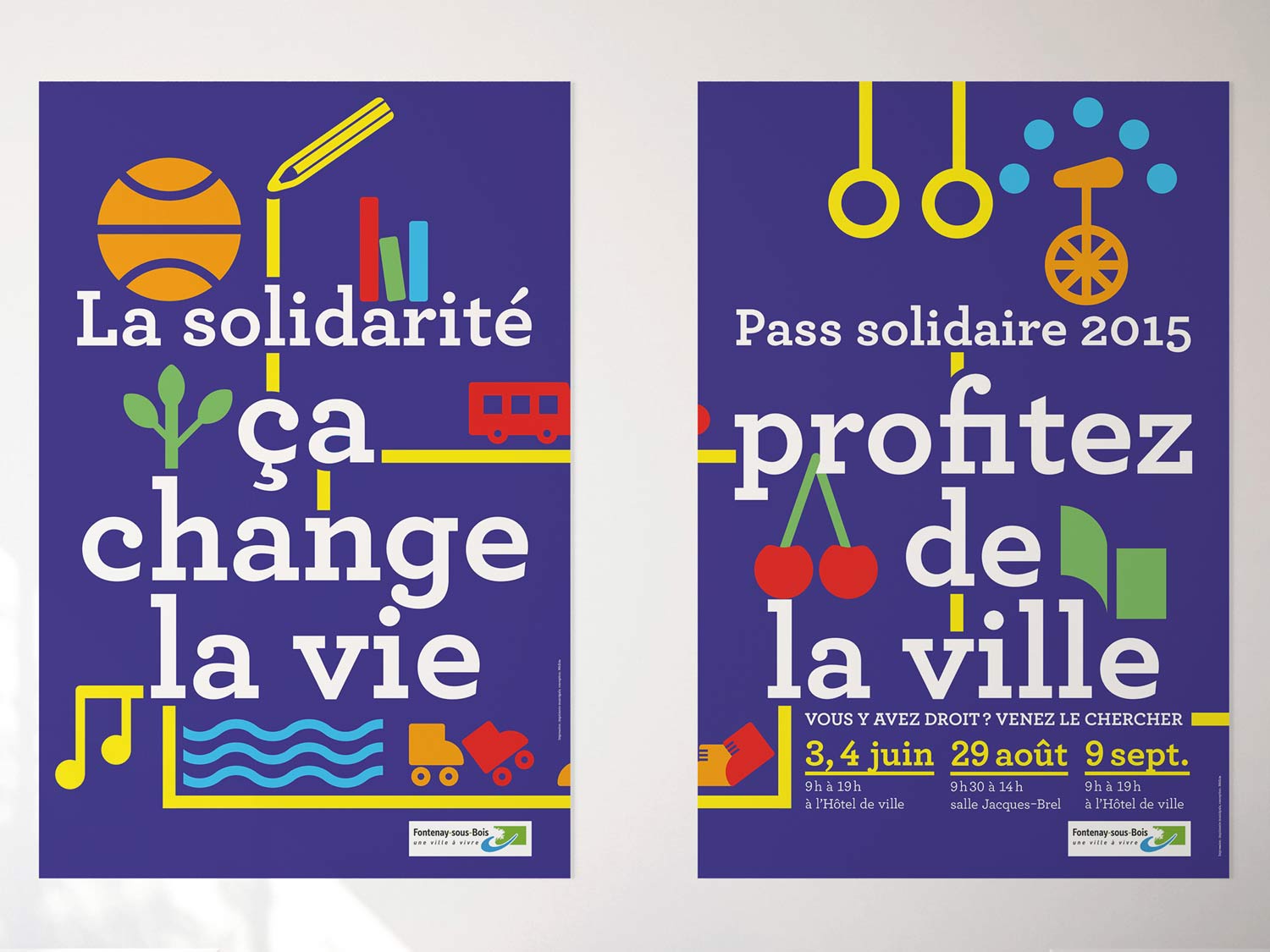 Pass solidaire 2015, affiche