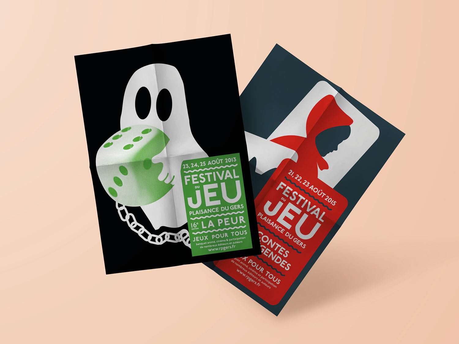 Création graphique des affiches Festival du jeu