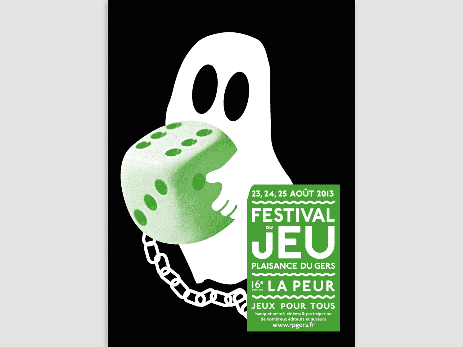 Affiche festival du jeu 2013