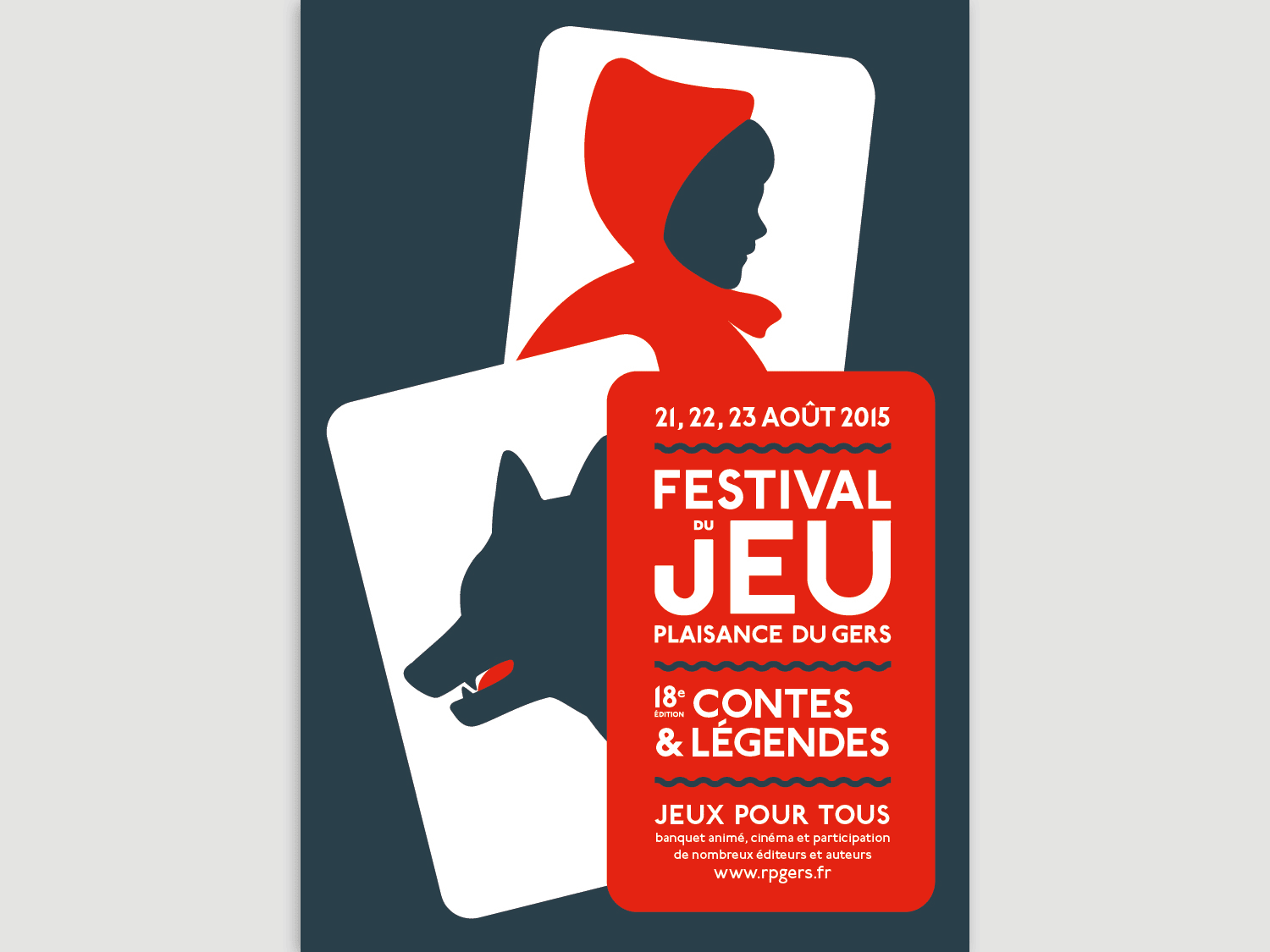 Affiche festival du jeu 2015